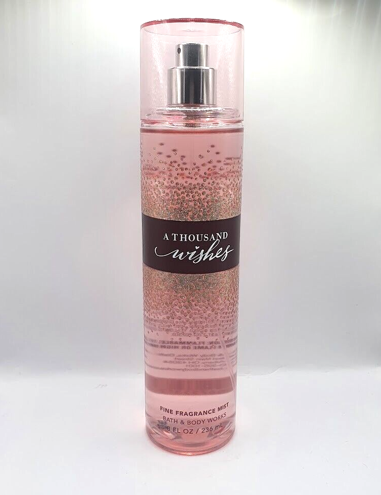 BATH & BODY WORKS A THOUSAND WISHES BODY MIST SPRAY 8 FL OZ