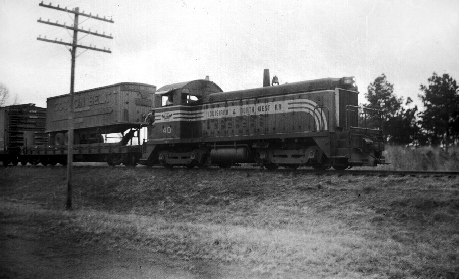 Negative Louisiana & North West Railroad EMD SW8 Diesel Unit No. 40 eBay