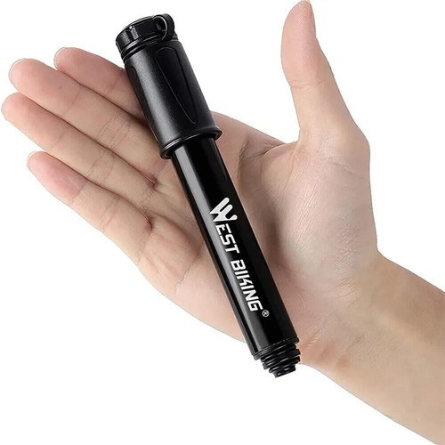 Mini Fahrradpumpe tragbar Fahrrad Reifenpumpe Handpumpe Schrader Presta Valve UK - Bild 6 von 9