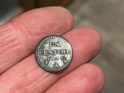 Un Centime DUPRÉ L'an 6 A - Photo 1/2