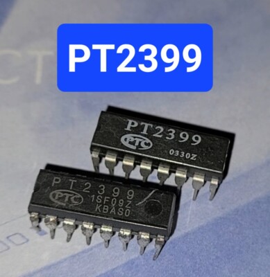 4PCS PTC PT2399 Echo Audio Processor Guitar IC DIP-16 - New IC, USA, LOT OF 4