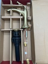 Pfister LG42-RH2BG Rhen 1.2 GPM 1 Hole Bathroom Faucet - Gold Scratches 