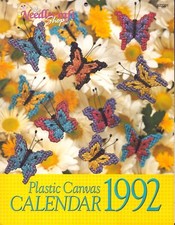 1992 Plastic Canvas Calendar 12 Projects Patterns The Needlecraft Shop