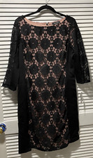 NWT - Nine West Black Lace Dress
