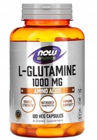 Now Foods - L-GLUTAMIN 1000 Mg L-GLUTAMIN 120Kap