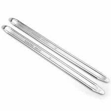 Biltek Automotive Specialty Tools -Universal Tire Iron Tool- Flat & Curved- 2pcs