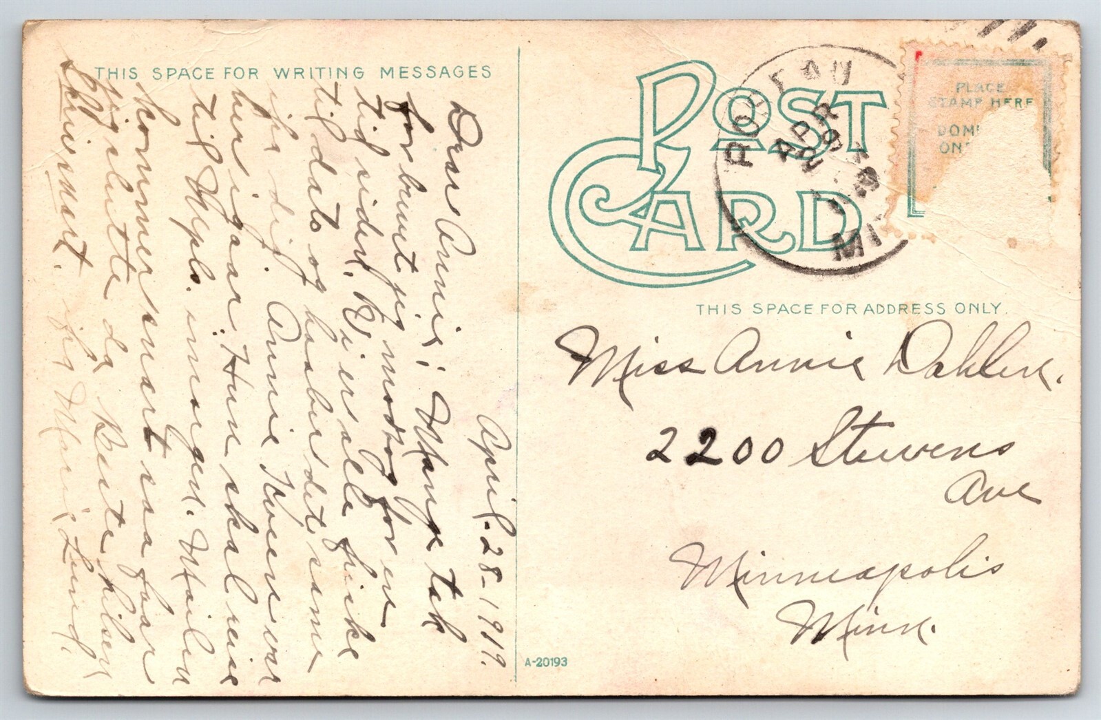 Incline Railway Birdseye View Budweiser Billboard Duluth MN C1919