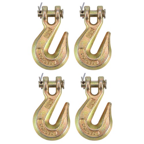 8 Pack G70 5/16" Clevis Slip Hook Flatbed Truck Trailer Transport - Foto 13