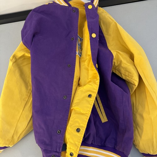 VTG NBA Hardwood Classics MPLS Lakers G-III Satin Reversible Jacket 2X - Picture 10 of 10