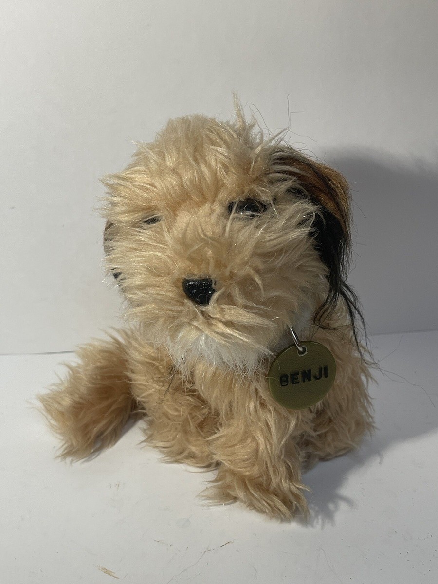 Vintage 1978 Dakin Benji Plush Dog Mulberry Square With Name Tag and Collar  7