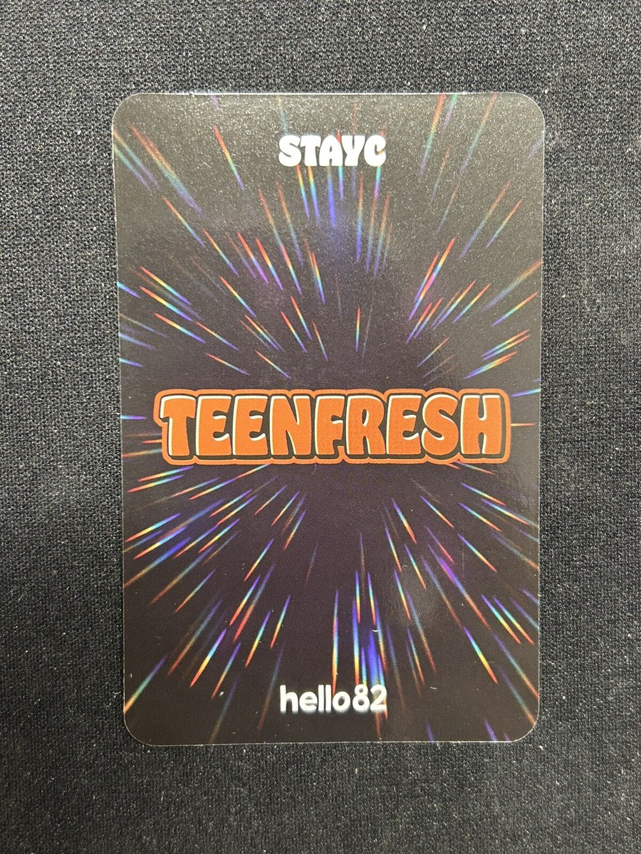 STAYC ISA TEENFRESH PHOTOCARD HELLO82 EXCLUSIVE US SELLER | eBay