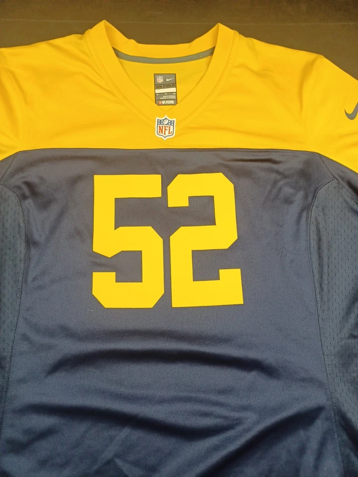 Camiseta deportiva Nike para mujer Nike On Field Green Bay Packers XL de Clay Matthews #52 nueva con etiquetas Foto 2 de 4