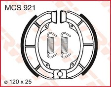AHL Bremsbeläge Hinten Für Piaggio UX 125 / UX 150 K8/K9/L0 SIXteen (2008-2010) – 1 Paar, Halbmetall