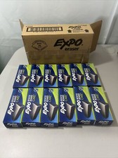Expo 81505 Dry Erase Eraser Lot Of 12 White Board Care School Supplies Teacher