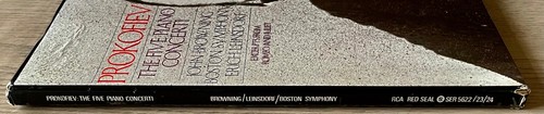 RCA SER 5622/23/24 PROKOFIEV DIE 5 KLAVIERKONCS 3-LP BRAUNUNG (1972) EX ENGLAND - Bild 3 von 5