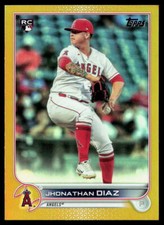 Jhonathan Diaz 2022 Topps Gold Foil #332 NMT