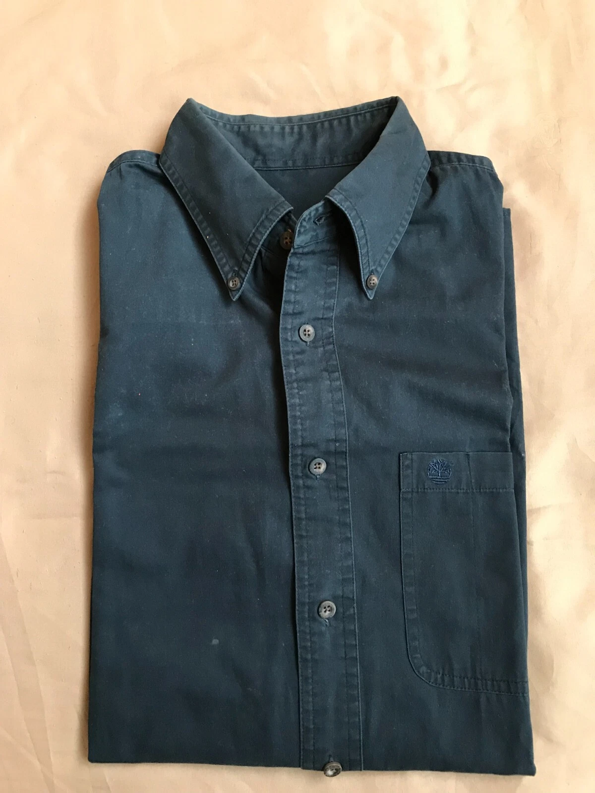 CAMICIA TIMBERLAND NAVY OXFORD TAGLIA M