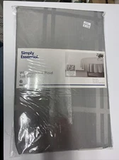 Simply Essential Round Tablecloth ~ Light Grey Polyester Fabric 70" X 70”