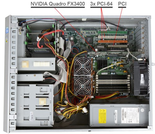 Windows XP UK Computer English Celsius R630 RS-232 Lpt Ps/2 USB PCI-64 M779 - Picture 4 of 4