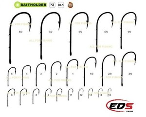 Baitholder Hook Size Chart