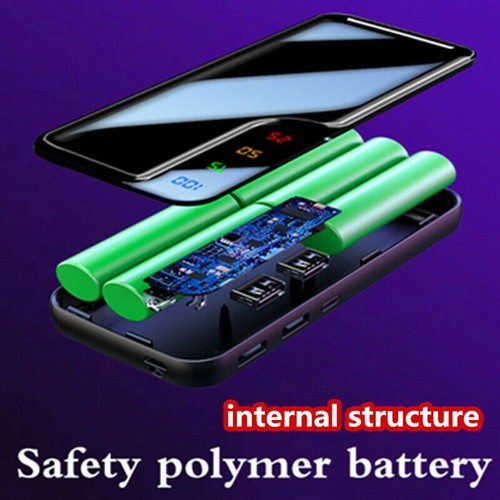9000000mAh Portable Power Bank LCD LED 2 USB Battery Charger For Mobile Phone - Picture 7 of 15