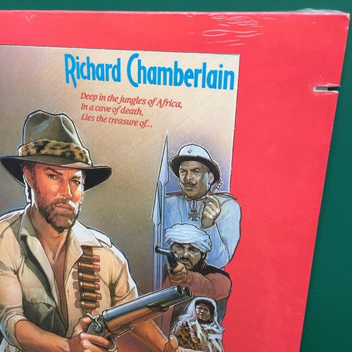 Jerry Goldsmith KING SOLOMON'S MINES Soundtrack LP Richard Chamberlain US SEALED - Picture 4 of 12