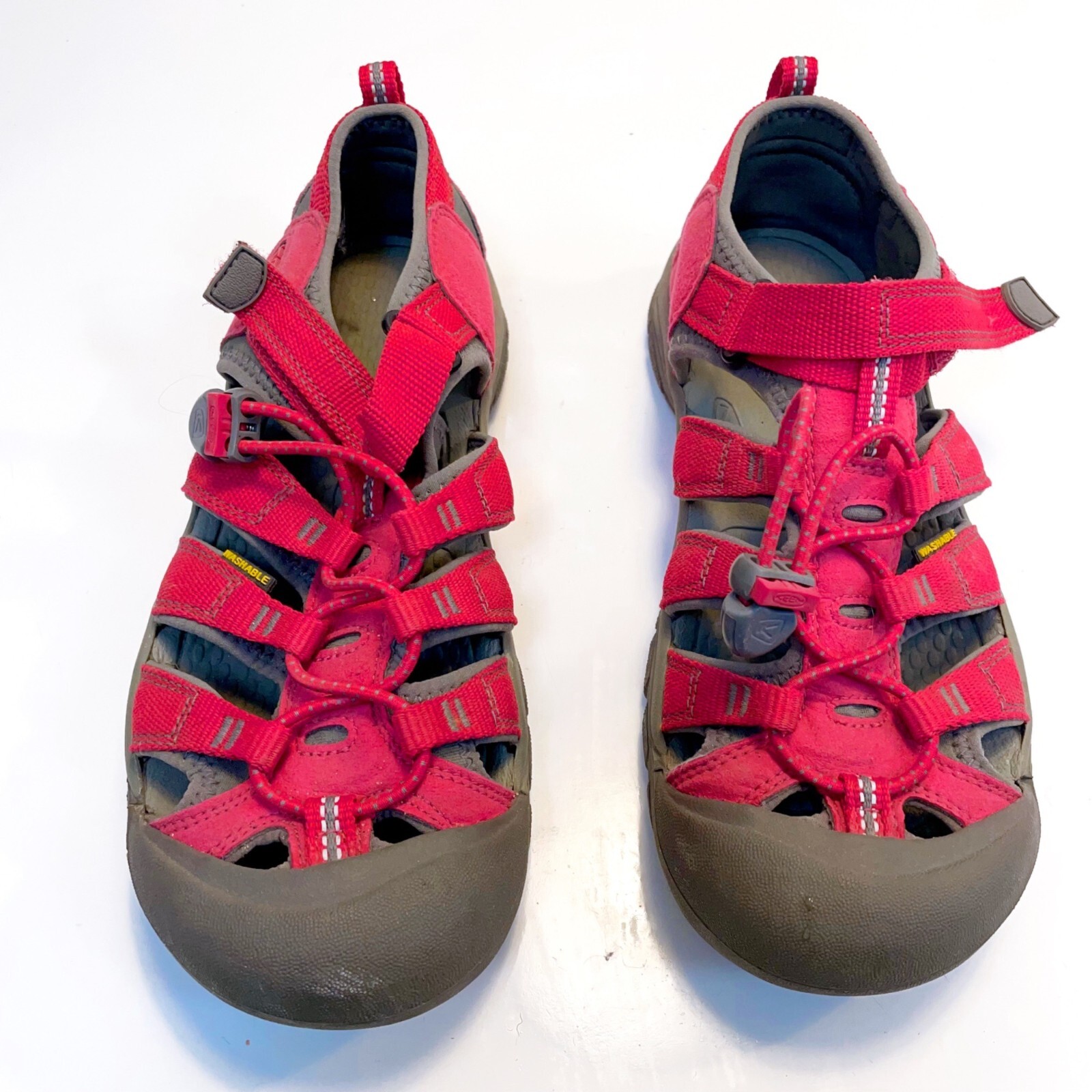 Sandali rossi Keen Big per bambini taglia 5