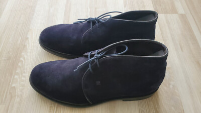 Designer Schuhe aus Wildleder Gr 39 - Fratelli Rossetti Leder Herren Boots - NEU