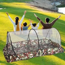 Portable Mosquito Net Tent Foldable Pop-Up Travel Camping Patio Mesh Net Tents