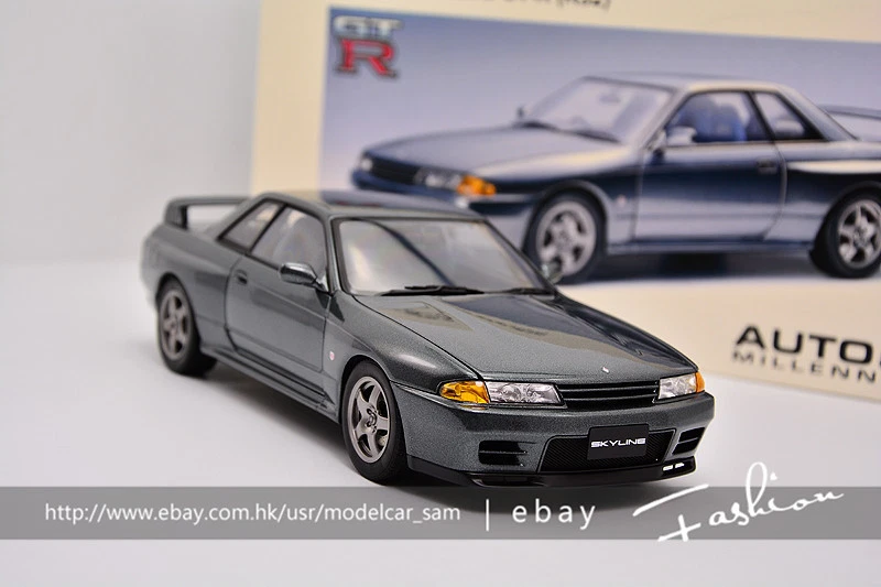 AutoArt 1:18 nissan GTR R32 skyline | eBay