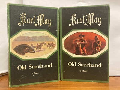 Old Surehand 1 & 2 Karl May Verlag Neues Leben