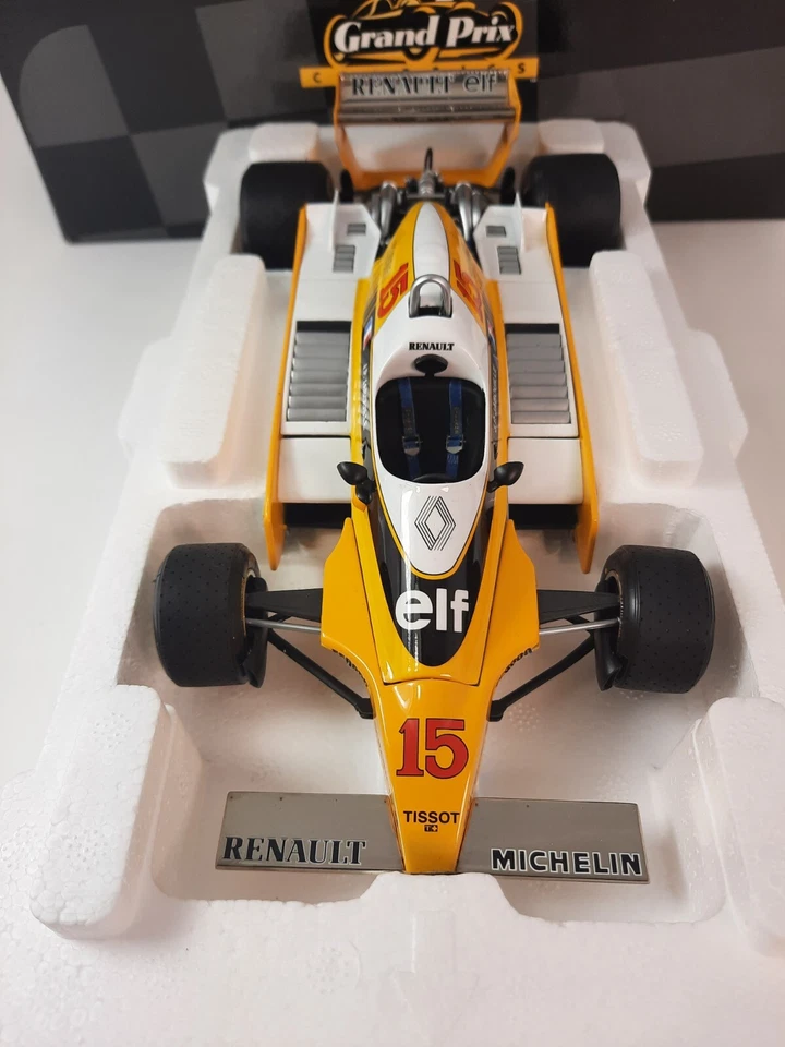 Exoto Renault Re 20 Turbo #15 Jean Pierre Jabouille France GP 1980 1/18 97090 - Immagine 3 di 4