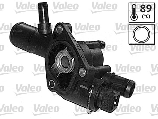 Valeo 820537 thermostat de liquide de refroidissement pour moteur de voiture