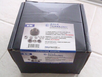 Axle Teknology 7  Trailer Brake Drum Kit for Dexter, Lippert, AL-KO NOS 19-150