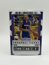 Damian Lillard 2020-21 Panini Contenders Draft Picks Purple Foil Game Ticket #1
