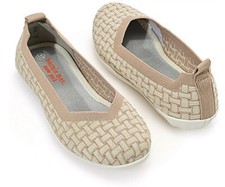 BERNIE MEV CATWALK WEAVE SLIP ON SHOES