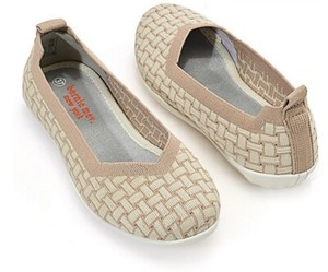 Bernie Mev. Shoes | Bernie Mev Catwalk Casual Flats | Color: Gray/Red | Size: US 8 /Eur 38 | Pm-52847061's Closet