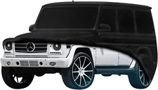 W463 W464 G Wagon G550 G500 G350 G65 G55 G63 Outdoor Car Cover Rain Uv Mercedes