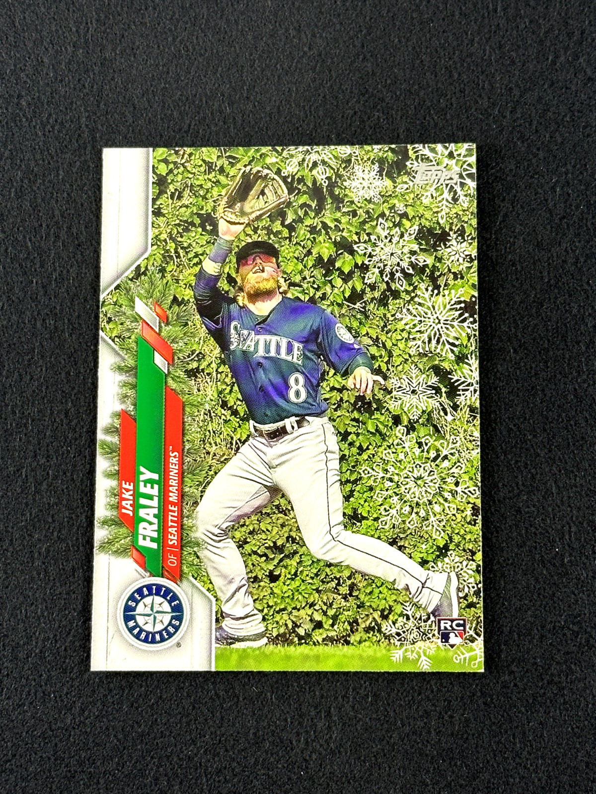 2020 Topps Holiday JAKE FRALEY Rookie RC #HW69 Seattle Mariners