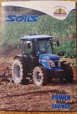 Prospekt vom Solis Traktor-Gesamtprogramm ca. 2017 -englisch- TOP-Zustand