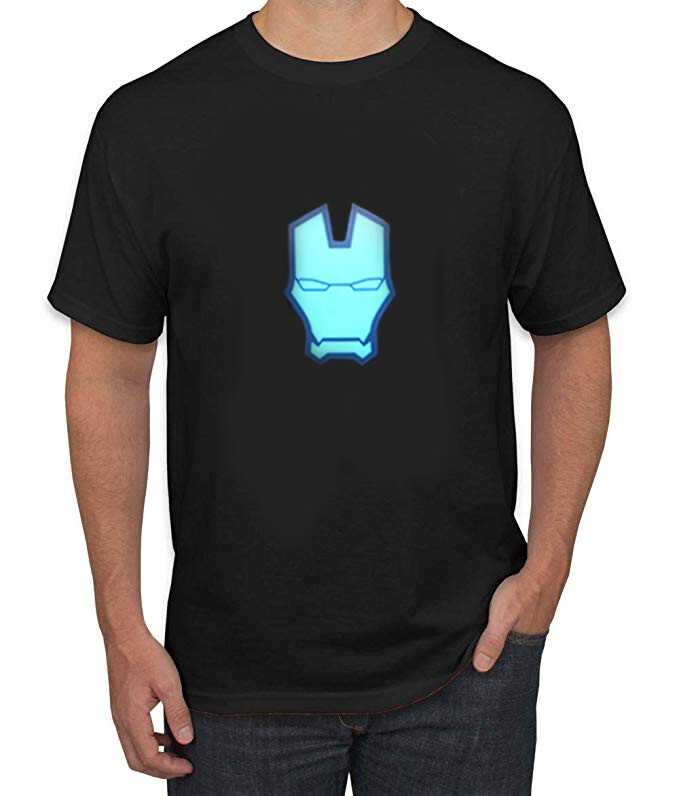 tony stark light up shirt