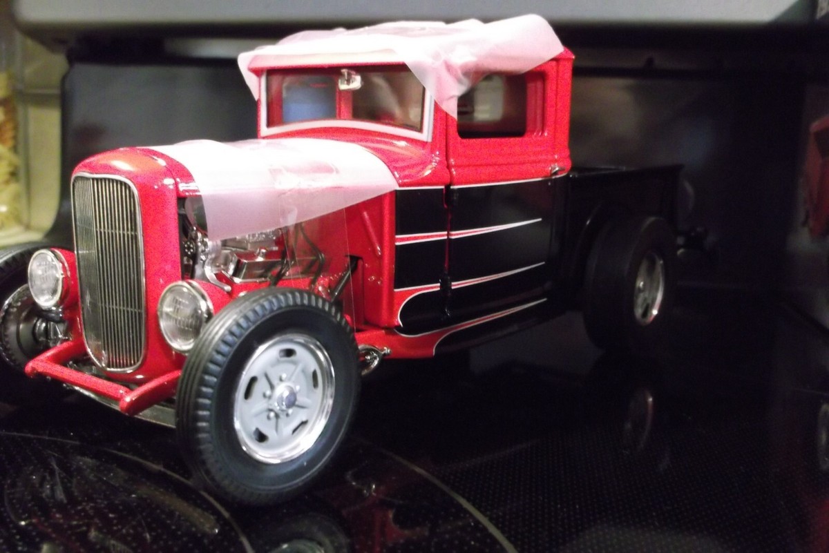 1932 FORD VINTAGE HOT ROD PICK UP TOM'S GARAGE 120 MADE ACME