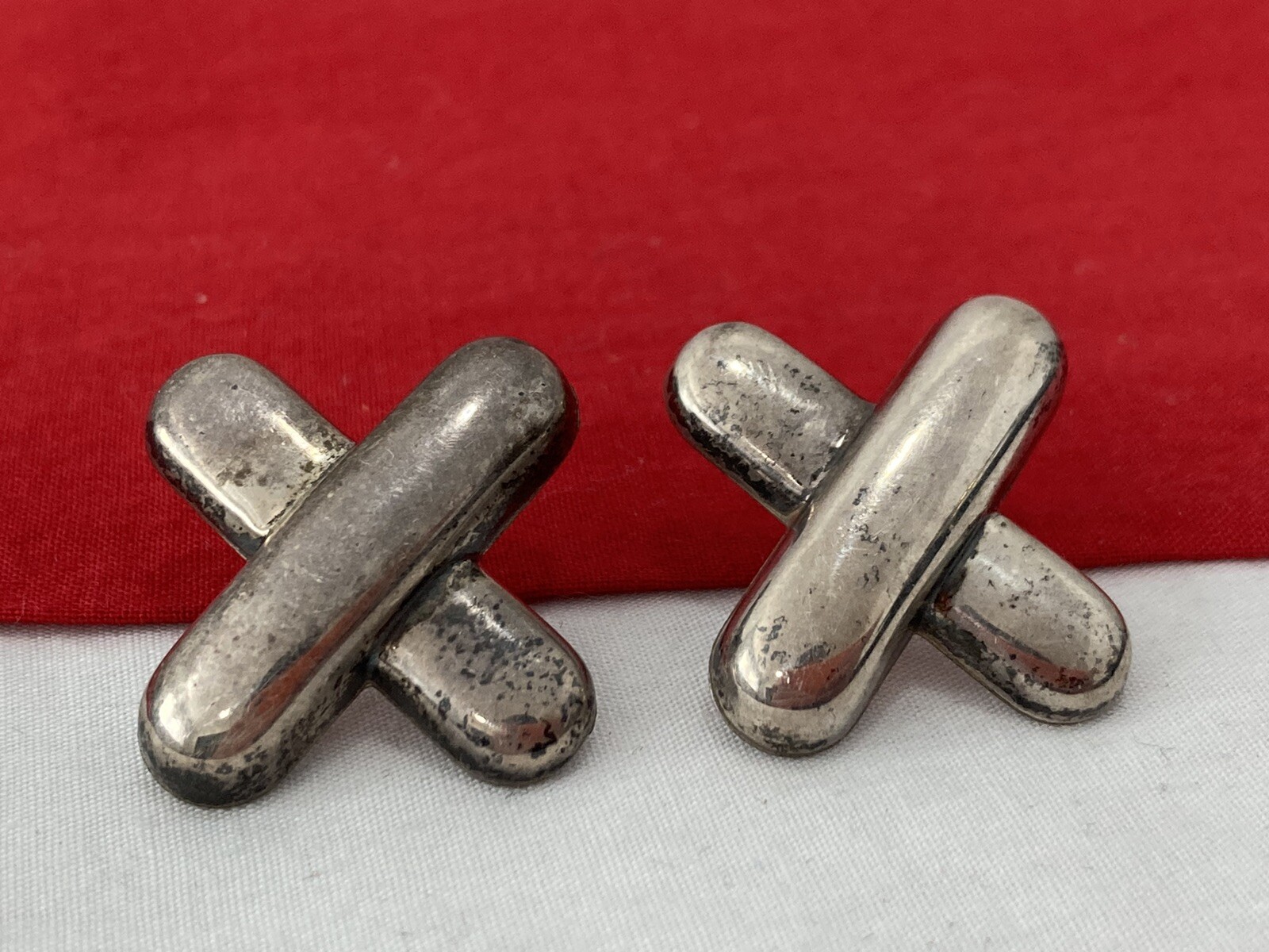 Vintage 925 UNSIGNED Solid Sterling Silver MODERN… - image 2