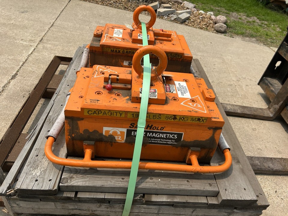 Eriez APL-156 Lifting Magnet Crane JOB COMPLETION SURPLUS WE SHIP!!! | eBay