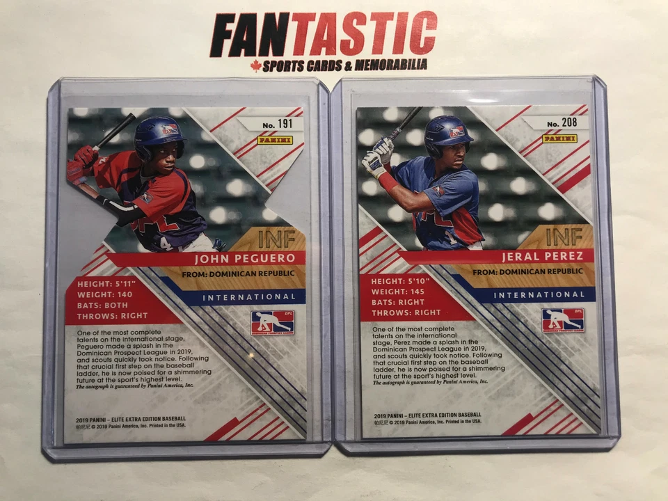 2019 Elite Extra Edition Parallel Auto YOU PICK International or DPL players - Image 2 of 3
