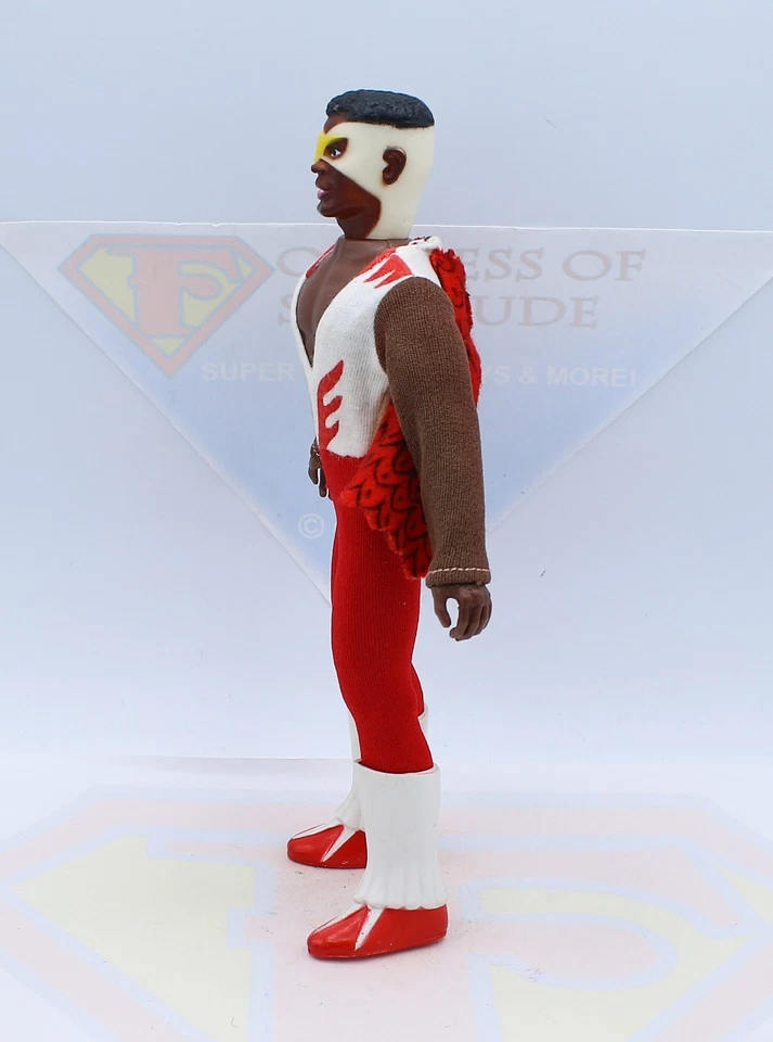 Figura de acción Mego Falcon Vintage 1974 WGSH 8" tipo 2 original y completa ~COMO NUEVA Foto 4 de 4