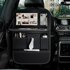 Back Seat Car Organizer 1 Pack,Backseat Organizer with Tray,Multifunctional C...