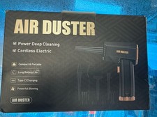 Cordless Electric Power Blowing Deep Clean Air Duster Compact Handheld 7  8 in