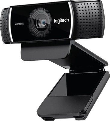 Logitech C922 Pro HD Webcam Schwarz