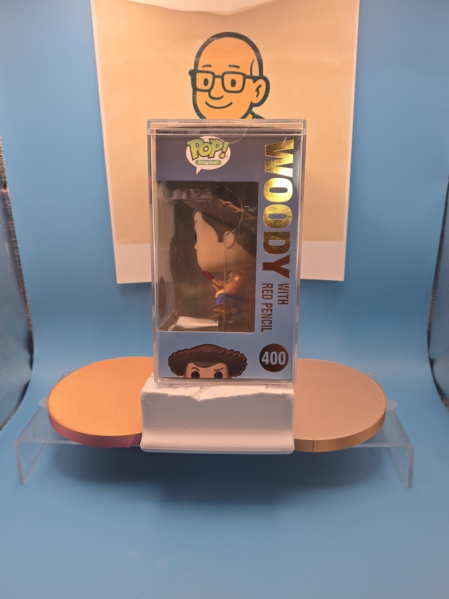 FUNKO POP! DIGITAL NFT TOY STORY #400 WOODY WITH RED PENCIL
